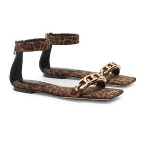 Good American Ankle Strap Sandals